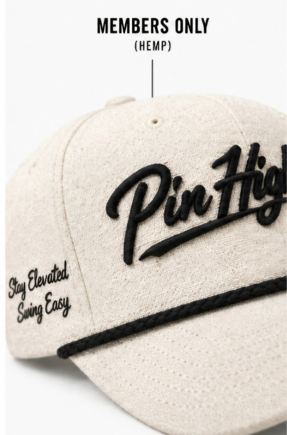 Drop 001 — Members Only Hemp Hat